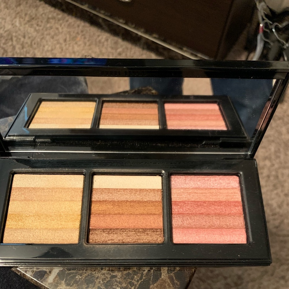 Bobby Brown glow shimmer brick face palette